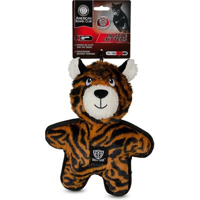American Kennel Club American Kennel Club Muscle Tough Tiger Squeaky Plush Dog Toy