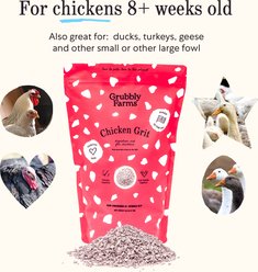 Grubbly Farms Chicken Grit Poultry Digestive Supplement, 5-lb bag slide 2 of 6