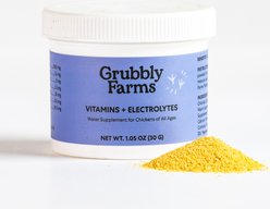 Grubbly Farms Vitamins + Electrolytes Poultry Powder Supplement, 30-g jar
