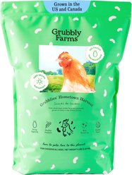 Grubbly Farms Grubblies Oven-Dried Non-GMO Black Soldier Fly Grubs Chicken Treats, 5-lb bag