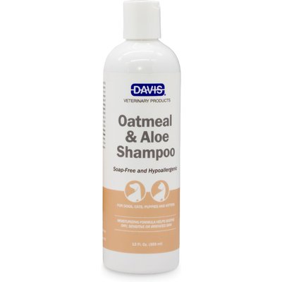 Davis Davis Oatmeal & Aloe Dog & Cat Shampoo, 12-fl oz bottle