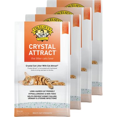 Dr. Elsey's Dr. Elsey's Crystal Attract Crystal Cat Litter, 24-lb bundle