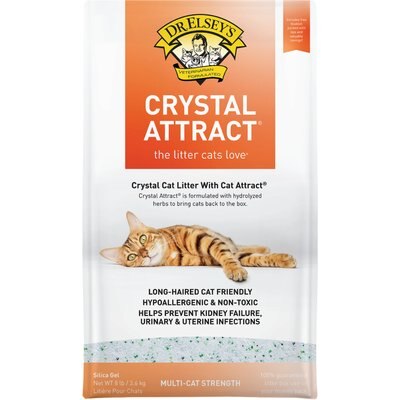 Dr. Elsey's Dr. Elsey's Crystal Attract Crystal Cat Litter, 8-lb bag