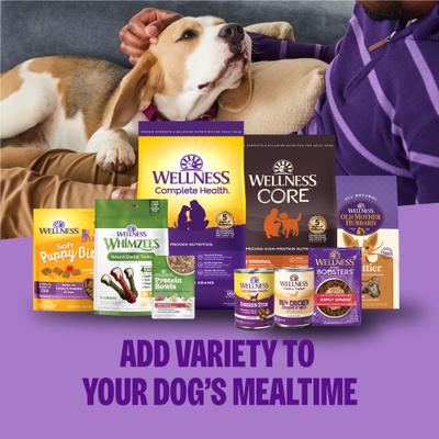 Show full view: Wellness Complete Health+ Adult Chicken & Oatmeal Dry Dog Food, 20-lb bag slide 8 of 10