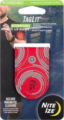 Nite Ize TagLit Rechargeable Magnetic LED Marker, Red