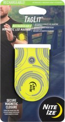 Nite Ize TagLit Rechargeable Magnetic LED Marker, Neon Yellow/ Green