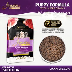 Zignature Select Cuts Puppy Lamb Dry Dog Food, 25-lb bag slide 2 of 7