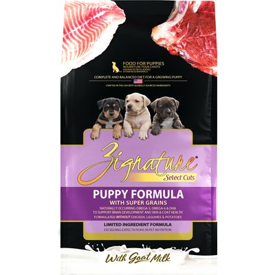 Zignature Zignature Select Cuts Puppy Lamb Dry Dog Food, 12.5-lb bag