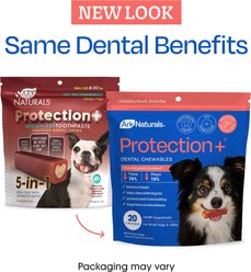 Ark Naturals Brushless Toothpaste Protection+ Mini Dental Dog Treats, 4-oz bag, count varies slide 2 of 7
