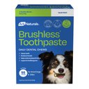 Ark Naturals Brushless Toothpaste Small Dental Dog Treats, 35-oz box