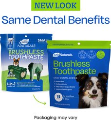 Ark Naturals Brushless Toothpaste Medium Dental Dog Treats, 54-oz box slide 2 of 9