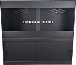 Reptile Kages 4x2 Premium PVC Reptile Terrarium Enclosure Stand, Black, 120-gal slide 2 of 8