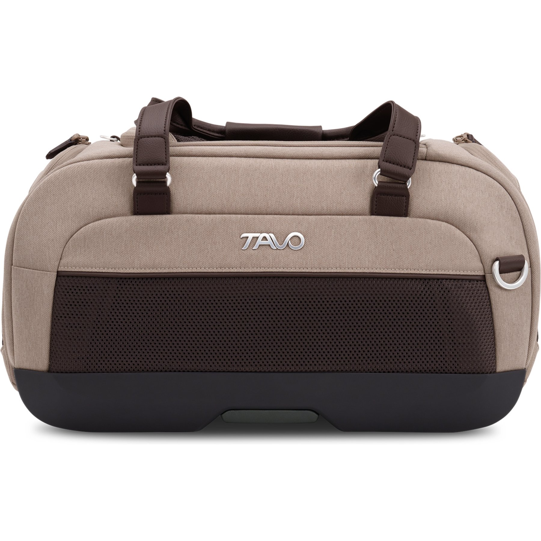 Tavo Pets Dupree II Airline Carry-On Dog & Cat Car Seat, Fawn