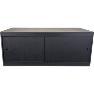 Reptile Kages 4x2 Premium PVC Reptile Terrarium Enclosure Stand, Black, 120-gal