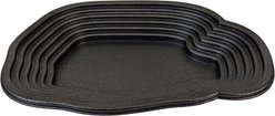 Reptile Kages Bathing Pool Bowl with Steps, Black, X-Large: 2-gal