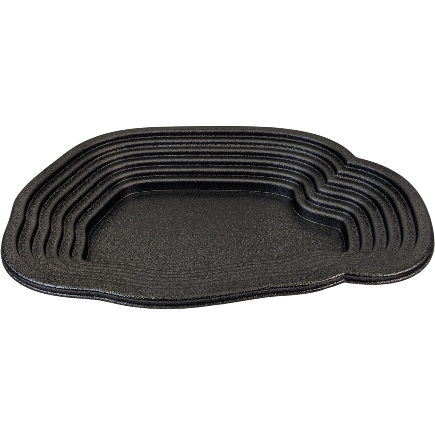 Reptile Kages Bathing Pool Bowl with Steps, Black, X-Large: 2-gal
