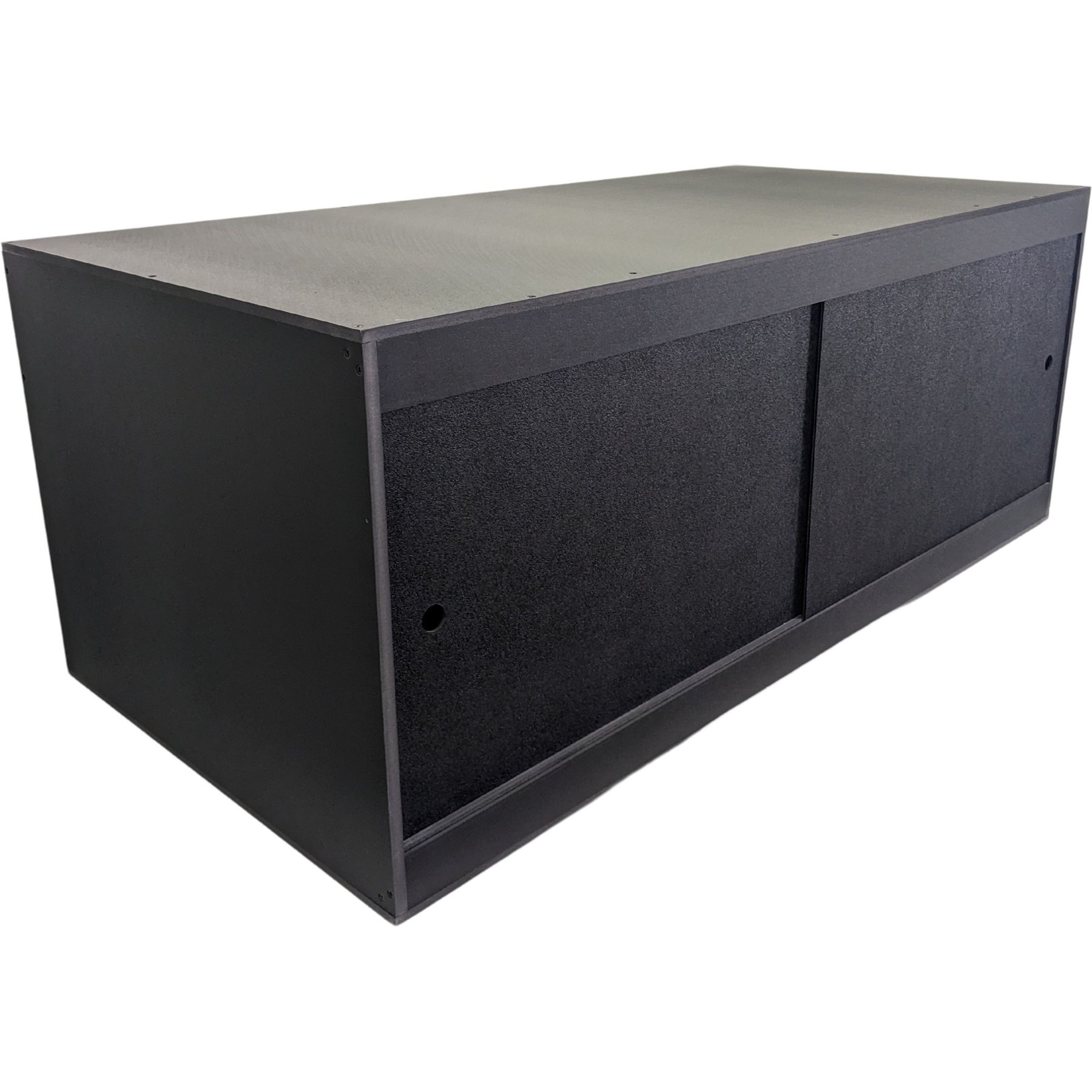 Reptile Kages 5x2 Premium PVC Reptile Terrarium Enclosure Stand, Black, 120-gal