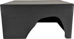 Reptile Kages 20x20x10 Premium Reptile Hideout Box, X-Large: 17-gal, Black