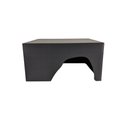 Reptile Kages 20x20x10 Premium Reptile Hideout Box, X-Large: 17-gal, Black