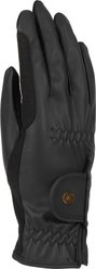 Shires Equestrian Products Aubrion PU Ladies Horse Riding Gloves, Black, Medium