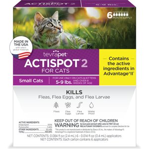 Advantage II Flea Spot Treatment for Cats, over 9 lbs