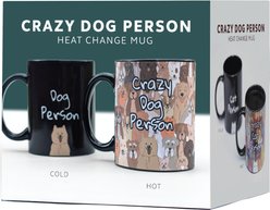 Pikkii Crazy Dog Person Heat Change Coffee Mug
