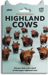 Pikkii Paper Highland Cow Puzzle, 15 count