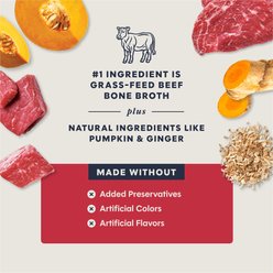 Instinct Grass-Fed Beef Bone Broth Cat Food Topper, 16-oz pouch slide 2 of 7