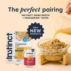 Instinct Grass-Fed Beef Bone Broth Cat Food Topper, 16-oz pouch slide 2 of 9