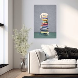 Trend Board Life Where the Cat Dreams Exclusive Canvas Wall Art Pet Gift Decor, Multicolor, 36 x 24-in slide 2 of 9