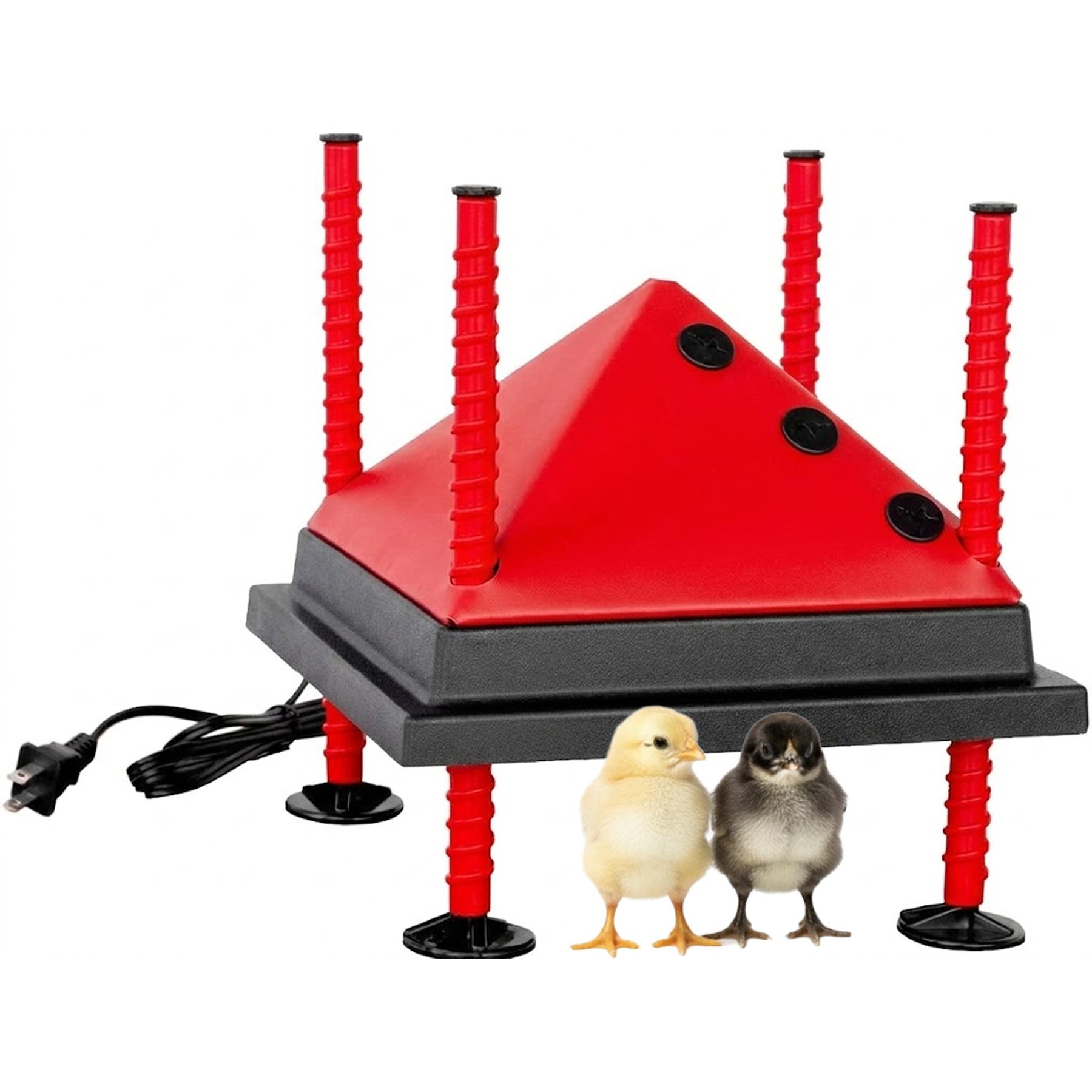 RentACoop Chick Brooder Heating Plate, 10 x 10-in, 15 watt