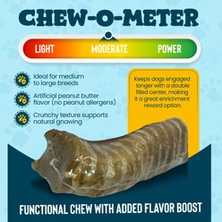 HOTSPOT PETS 6-in Double Stuffed Trachea Tube with Peanut Butter Dog Natural Chew Treats, 1 count slide 2 of 6
