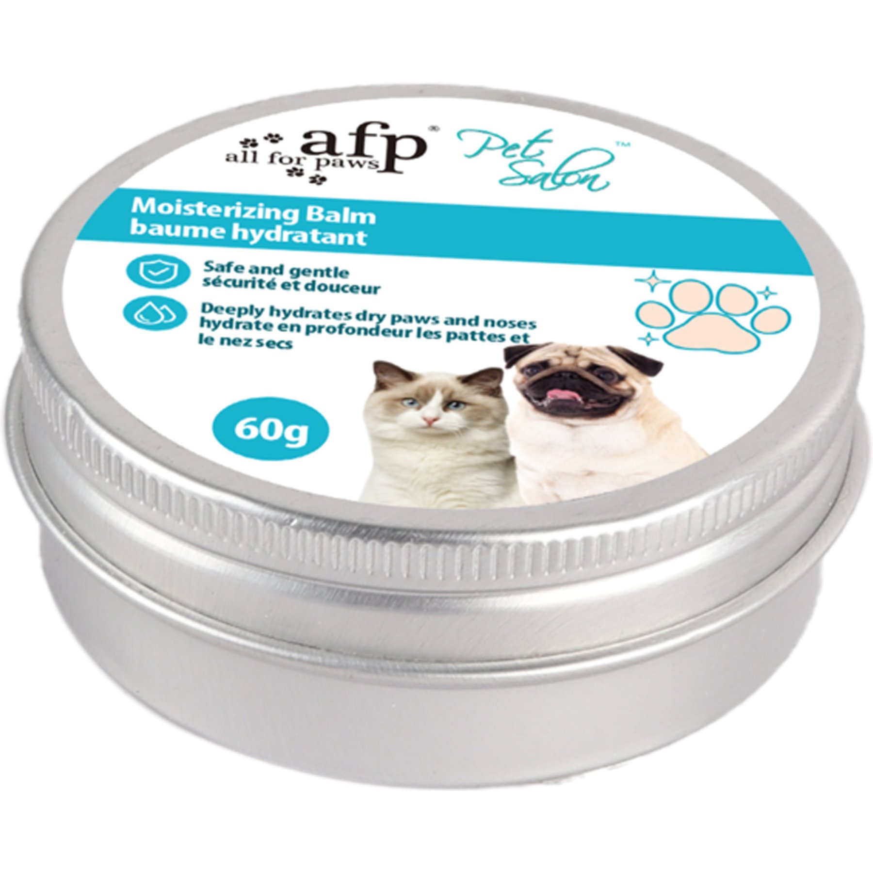 allforpaws Pet Salon Dog PawGuard Balm, White, 2-oz