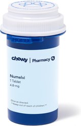Numelvi (atinvicitinib) Tablets for Dogs, 4.8-mg, 1 Tablet slide 2 of 8