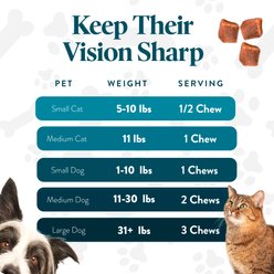 OcluVet Chicken Flavored Chew Vision Supplement for Dogs & Cats, 60 count slide 2 of 9