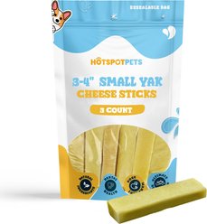 HOTSPOT PETS 3 to 4-in Himalayan Yak Cheese Dog Chew Treats, Small, 3 count