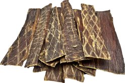 HOTSPOT PETS 12-in Flat Beef Gullet Dog Treats, 50 count slide 2 of 9