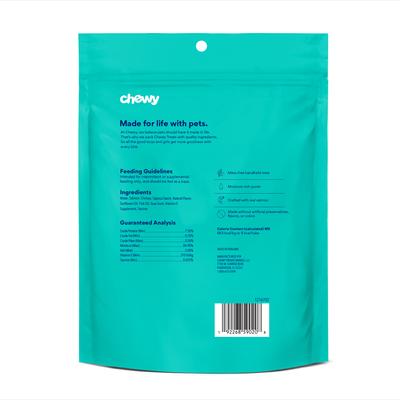 Show full view: Chewy Made Lickable Puree Salmon Recipe Grain-Free Cat Treat, 0.5-oz tube, 32 count slide 3 of 10