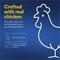 Show in main carousel: Chewy Made Lickable Puree Chicken Recipe Grain-Free Cat Treat, 0.5-oz tube, 32 count slide 6 of 10