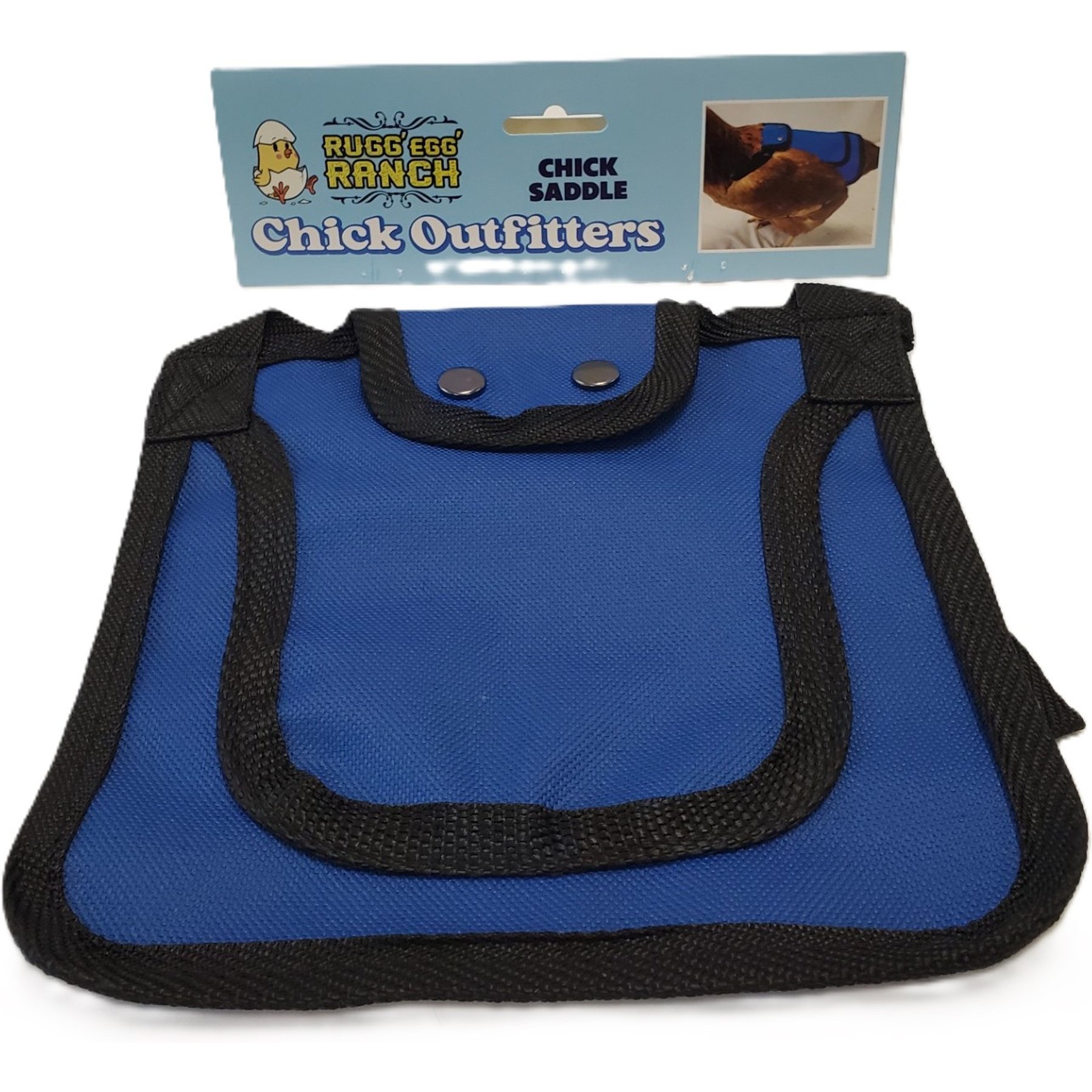 RUGG'egg' RANCH Chicken Saddle, Blue