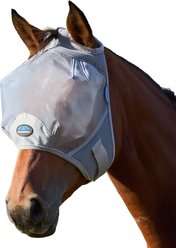 WeatherBeeta ComFiTec Fine Mesh Horse Fly Mask, Grey, XX-Small