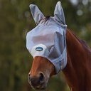 WeatherBeeta ComFiTec Fine Mesh Fly Mask with Ears, Grey, X-Small