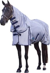 WeatherBeeta ComFiTec Hexi Shield Horse Fly Sheet Combo, Silver/Navy/White, 75-in slide 2 of 9