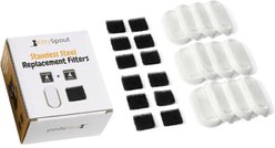 KittySpout The KittySpout 2.2L/WF 2.0 Cat Fountain Replacement Filter Sets, 12 count