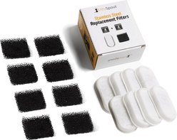 KittySpout The KittySpout 2.2L/WF 2.0 Cat Fountain Replacement Filter Sets, 8 count