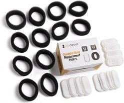 KittySpout The KittySpout Cat Fountain Replacement Filter Sets, 12 count