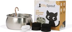 KittySpout The KittySpout Stainless Steel Cat Fountain, 4-l