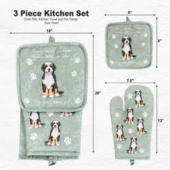 E&S PETS Bernadoodle 3-Piece Cooking Set slide 2 of 5