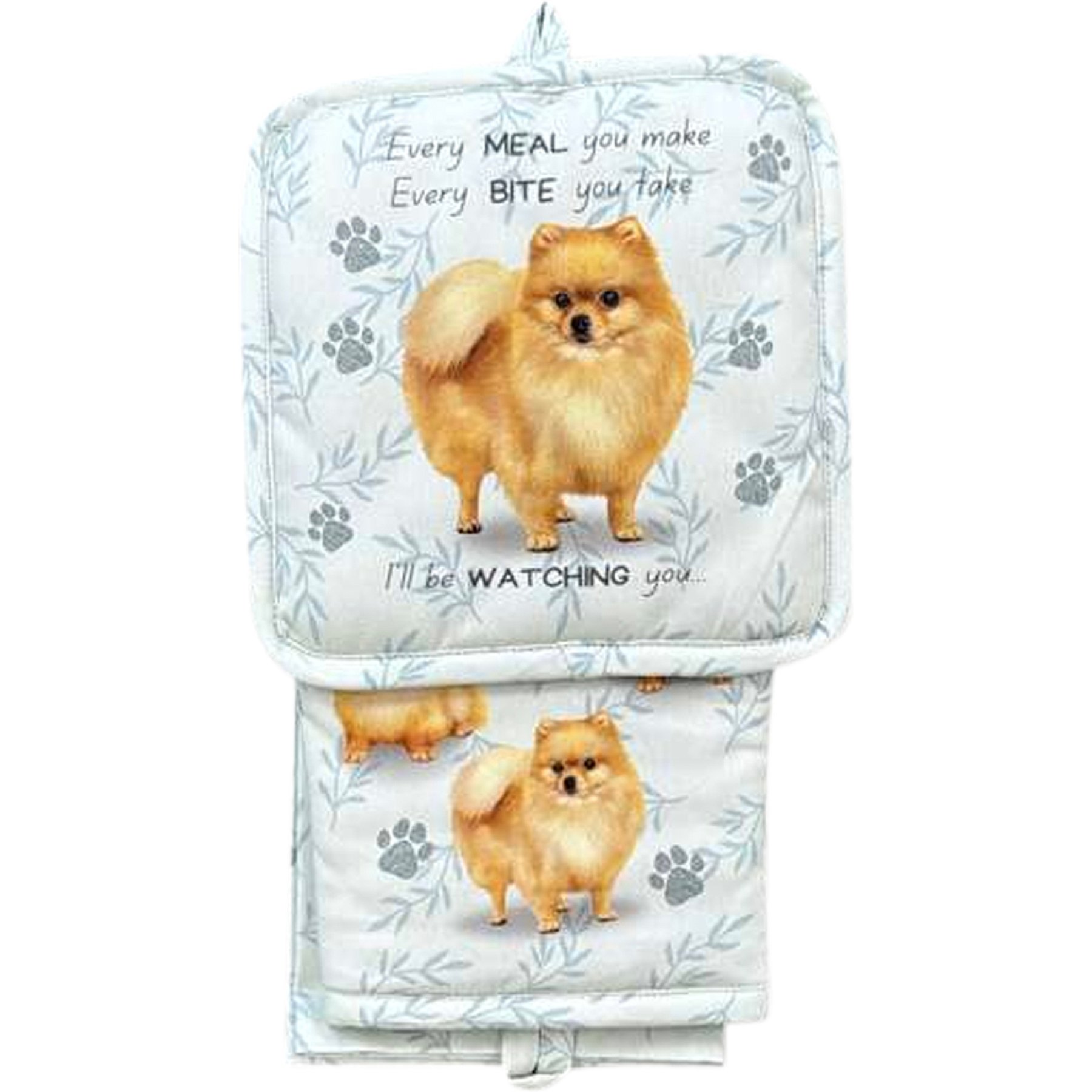 E&S PETS Pomeranian 3-Piece Cooking Set