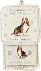 E&S PETS Basset Hound 3-Piece Cooking Set